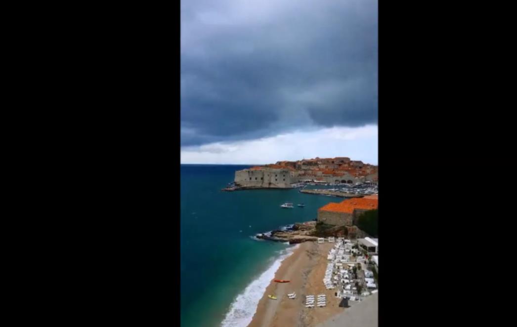 TIME-LAPSE KOJI ĆE VAS OSTAVITI BEZ DAHA: Jučerašnje nebo iznad Dubrovnika