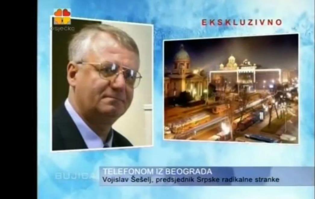 ŠEŠELJEVO GOSTOVANJE U 'BUJICI': 'Čuo sam se s Josipovićevim ljudima...'(VIDEO)