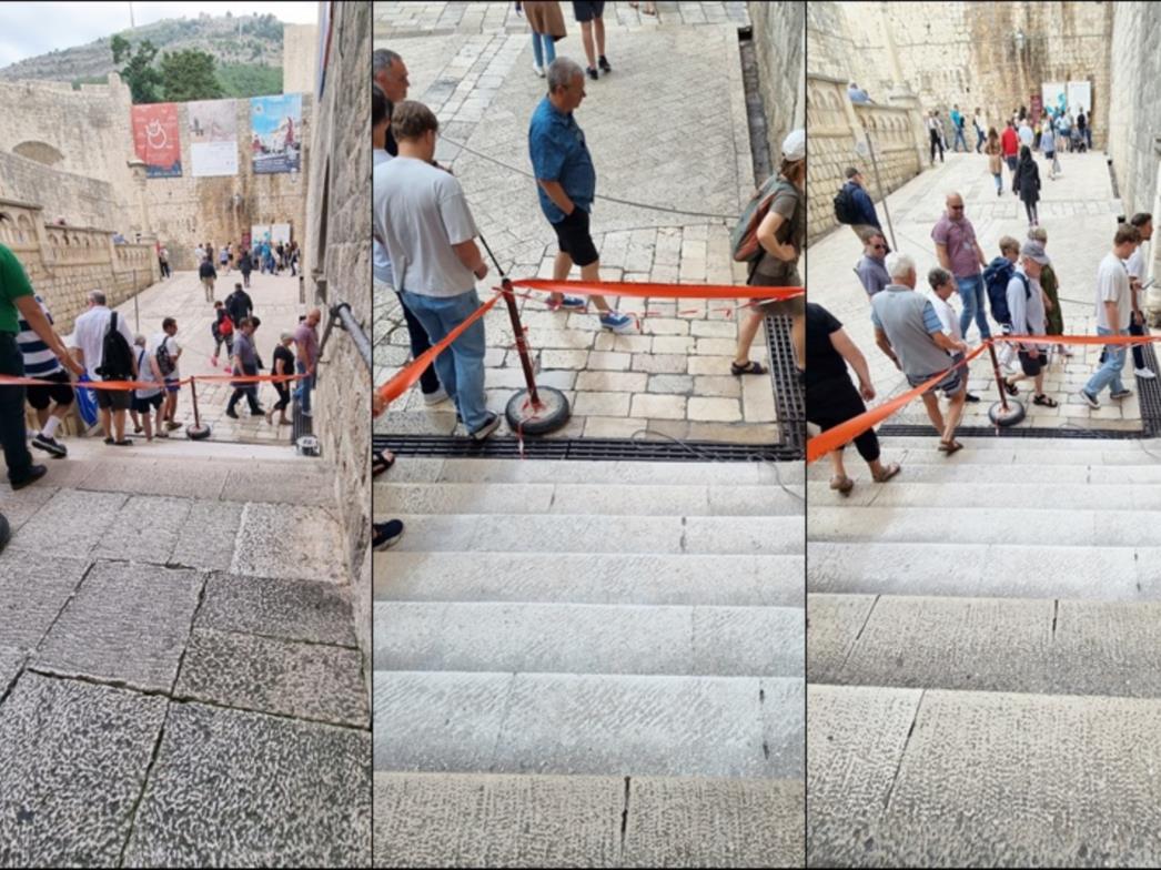 Saniraju se kameni skalini u Vratima od Pila