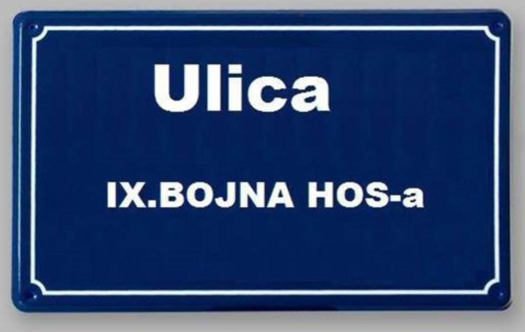 DOČEKALI SU: IX bojna HOS-a 'Rafael vitez Boban' dobila svoju ulicu!