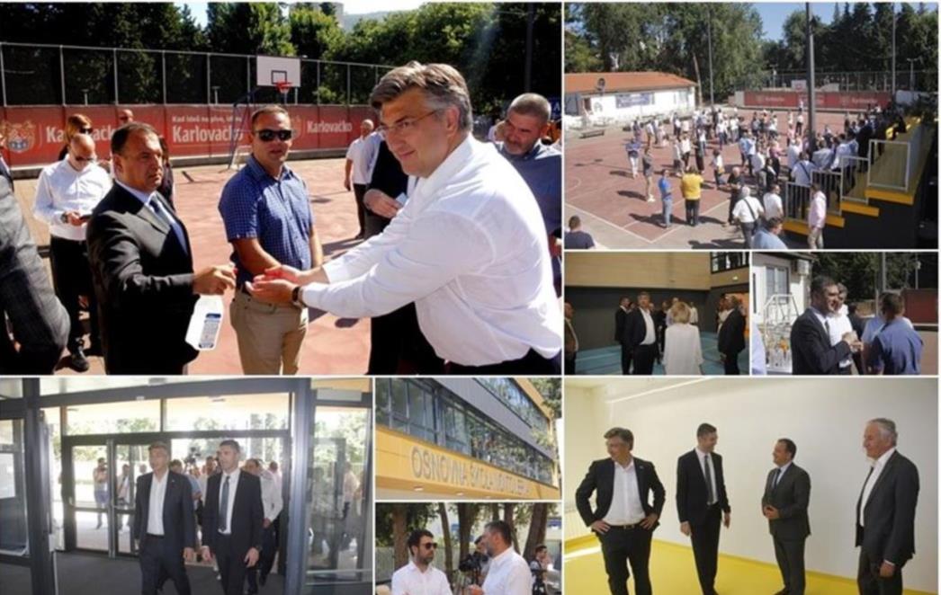PLENKOVIĆ OBIŠAO OŠ MONTOVJERNA 'Uvjerljivo ćemo pobijediti u desetoj izbornoj jedinici, nije vrijeme za šarlatane' (FOTO)