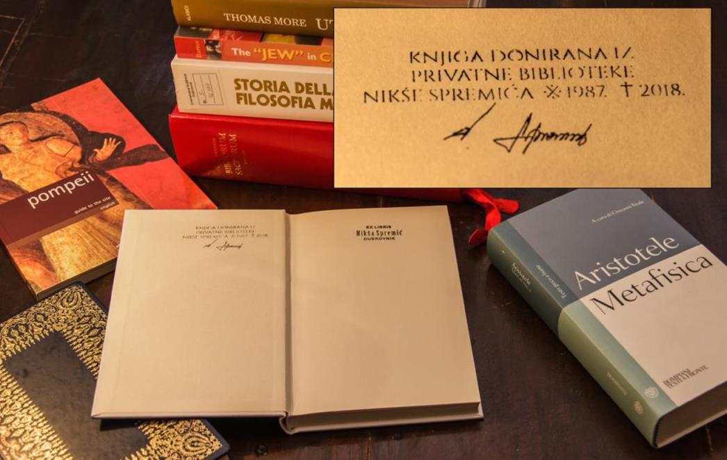 Zbirka Nikše Spremića dostupna u Dubrovačkim knjižnicama