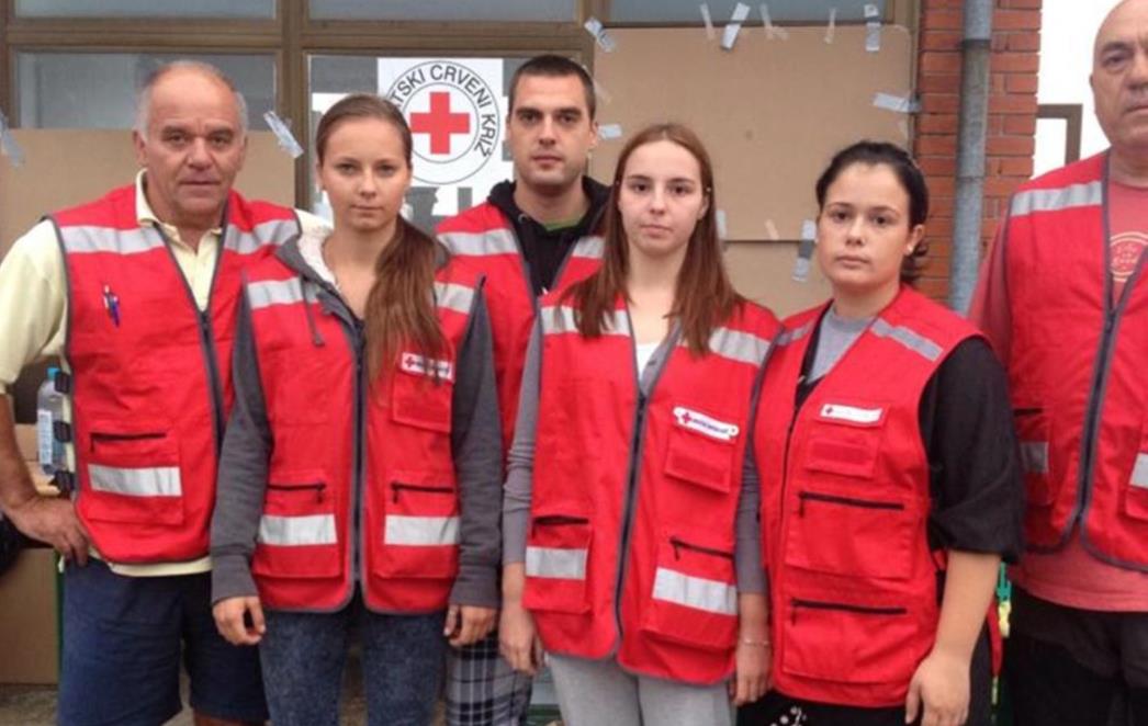 Tim Dubrovačkog Crvenog križa u  Opatovcu