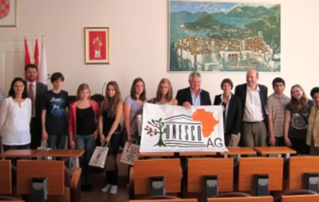 Vlahušić primio učenike Humboldtove gimnazije