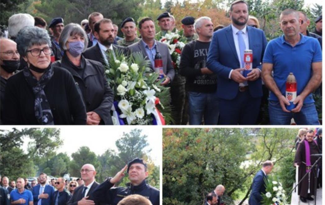 U Komolcu i na Strinčjeri položeni vijenci za poginule branitelje