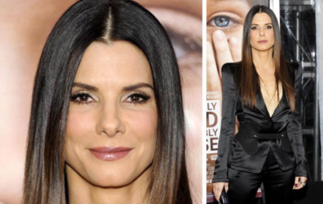 Sandra Bullock izazovna u crnom od glave do pete