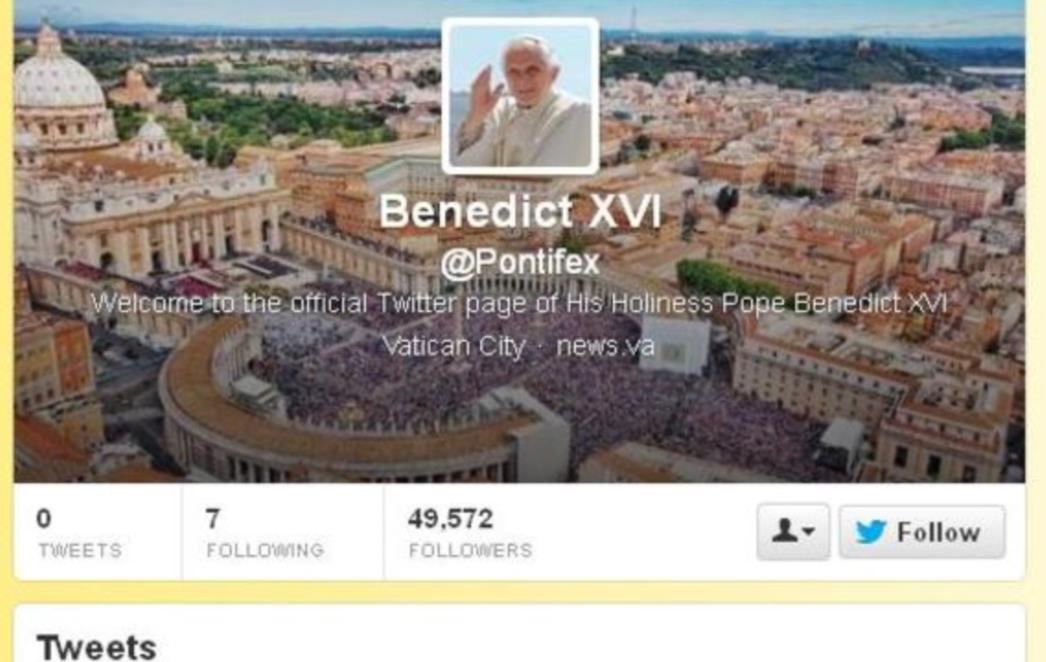Nakon Vatikana i Papa na twitteru