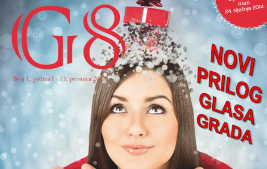 EKSKLUZIVNI PRILOG OD OVOGA PETKA: Za osmi rođendan Glas Grada donosi G8