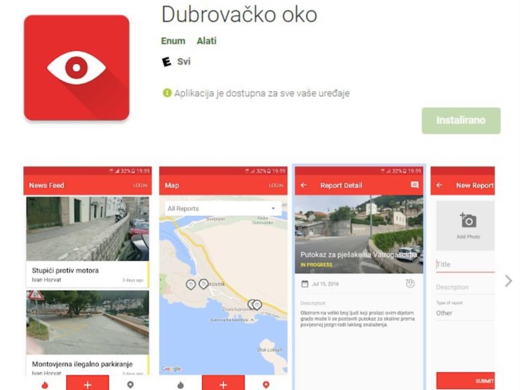 Građani i u 2021. aktivno koristili platformu Dubrovačko oko