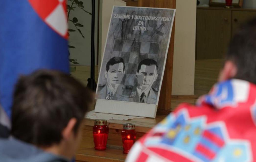 Hrvati u BiH okupili se u znak potpore generalima