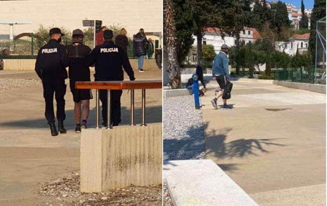 Policija se oglasila po pitanju stranca koji se samozadovoljavao u Uvali Lapad