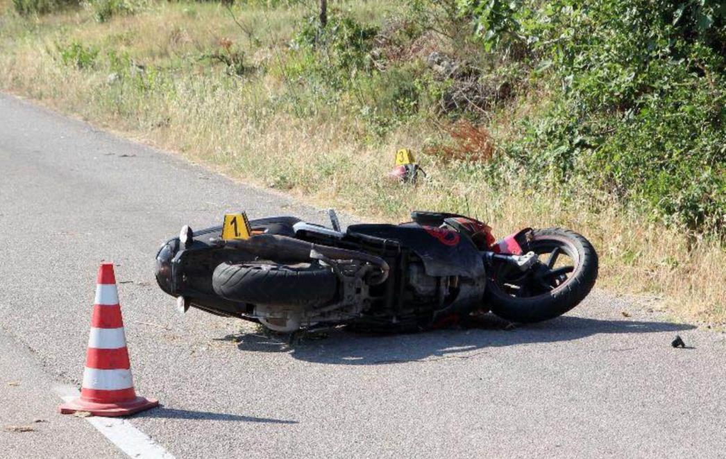 Nesreća na Nuncijati: Ozlijeđen motociklist
