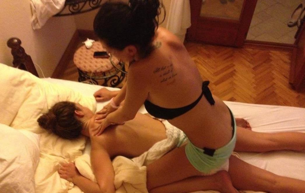 MALO SE ZAIGRALE: Naše dvije bivše misice snimljene tijekom seksi masaže