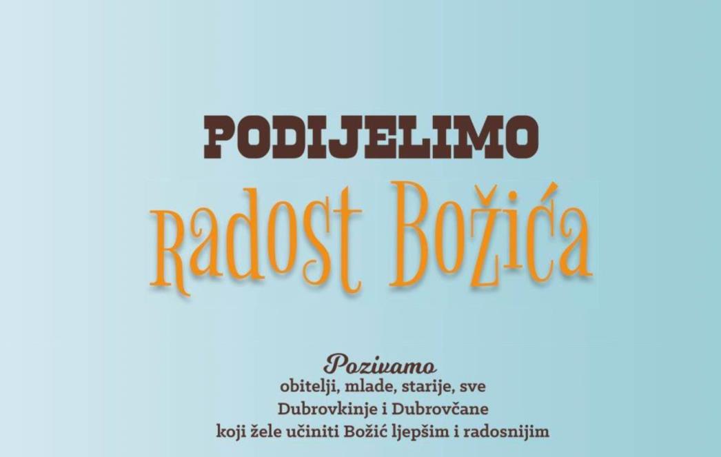 Caritasova akcija 'Podijelimo radost Božića' i ove godine na Pilama 