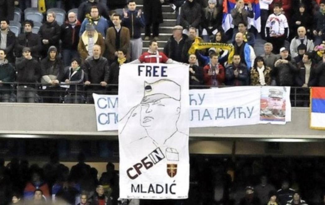 'Free Srbin Mladić' i na stadionu u Australiji