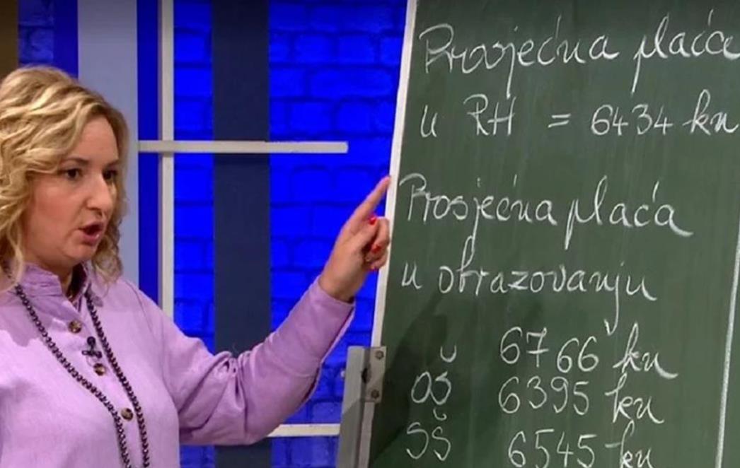 UČITELJIMA PAO MRAK NA OČI Šefica sindikata ne zna razliku između č i ć 