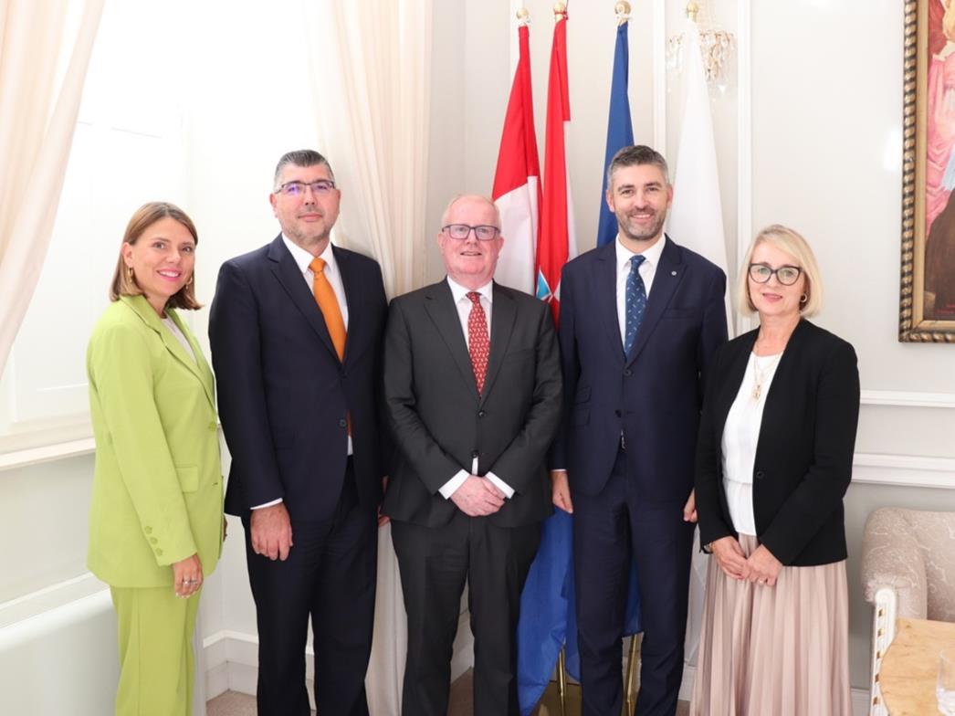 Nizozemski veleposlanik u nastupnom posjetu u Gradu Dubrovniku
