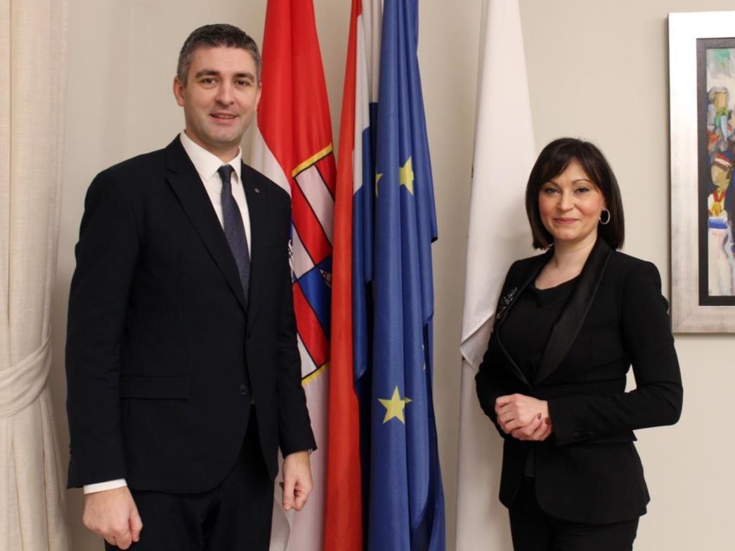 Gradonačelnik s ministricom regionalnoga razvoja i fondova EU