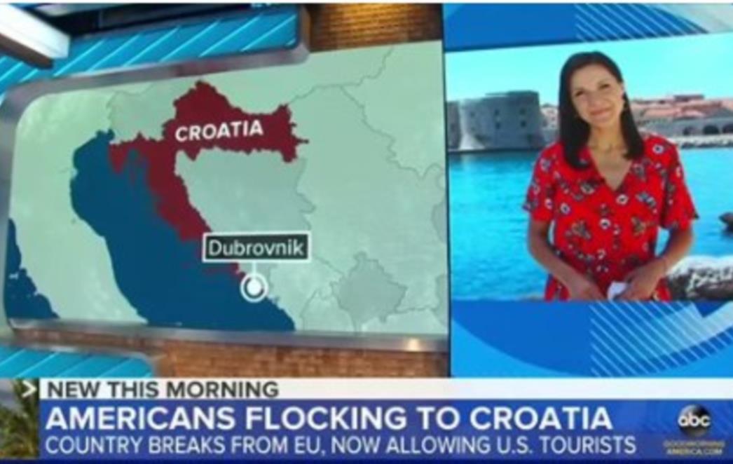 DUBROVNIK U PRIME TIMEU ABC NEWSA! Emisiju je gledalo 12,5 milijuna ljudi, ovo je najjača promocija grada ove sezone