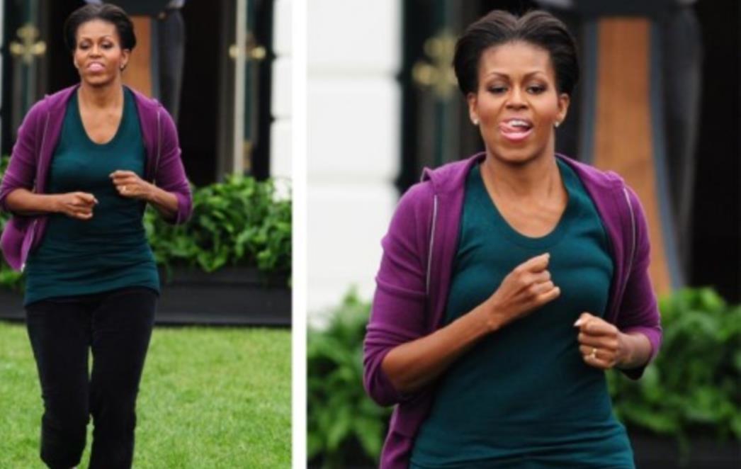 Pogledajte kako zavodljivo trči Michelle Obama (VIDEO)