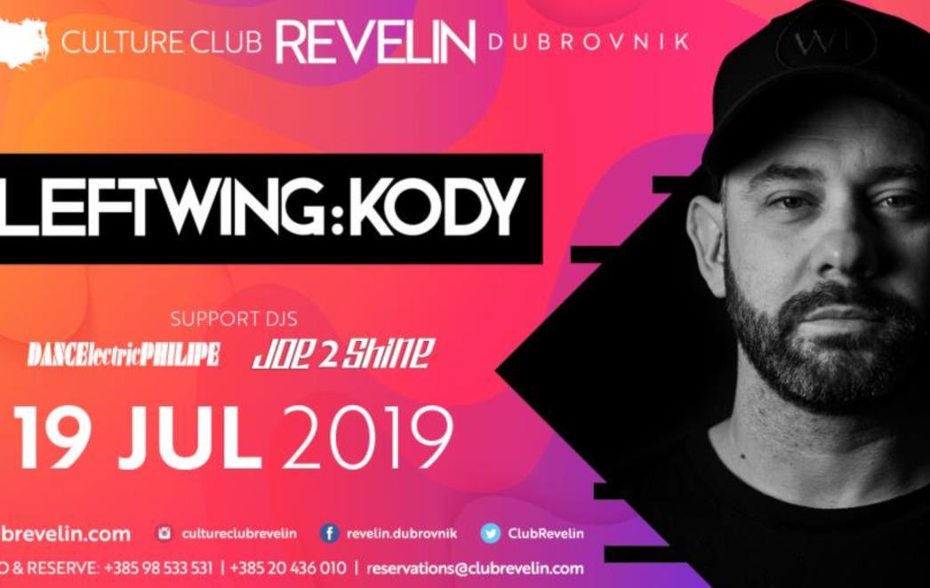 VEČERAS ZABAVA UZ LEFTWING: KODY Britanska DJ senzacija, Leftwing: Kody najavljuje vrhunski provod