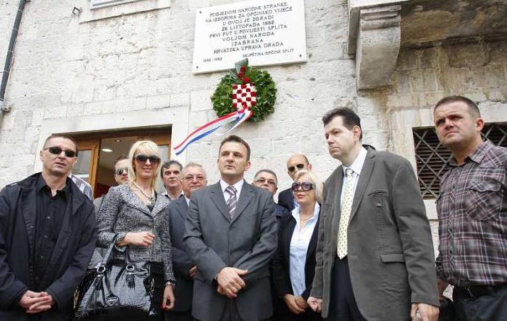 POBJEDA NARODNJAKA NAD TALIJANAŠIMA: HDZ obilježio 130. obljetnicu hrvatske uprave u Splitu