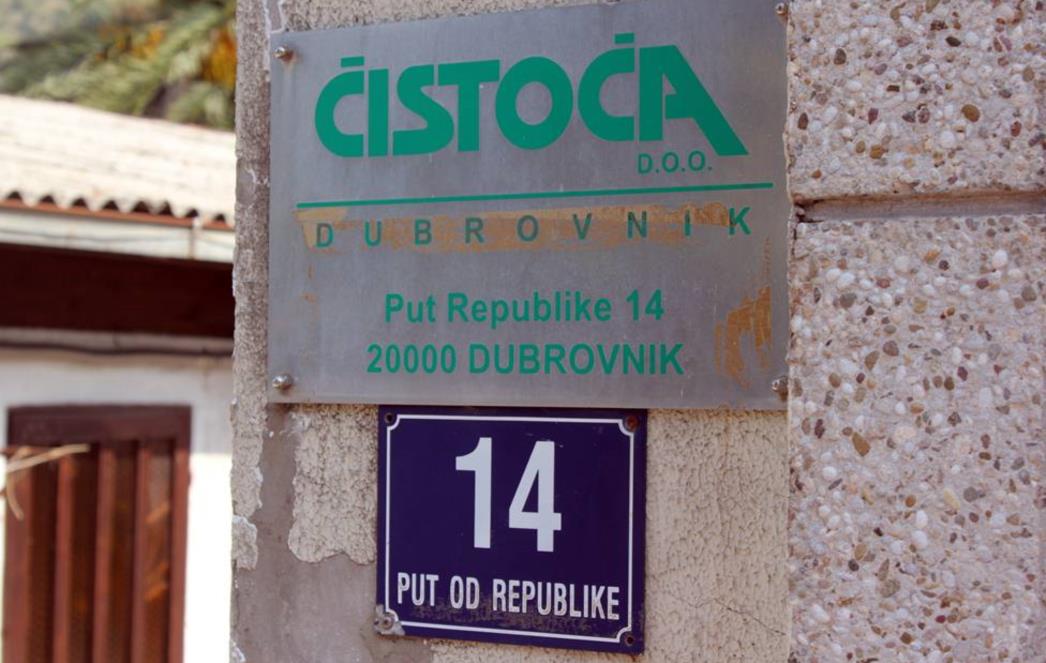Obavijest o pranju ulica