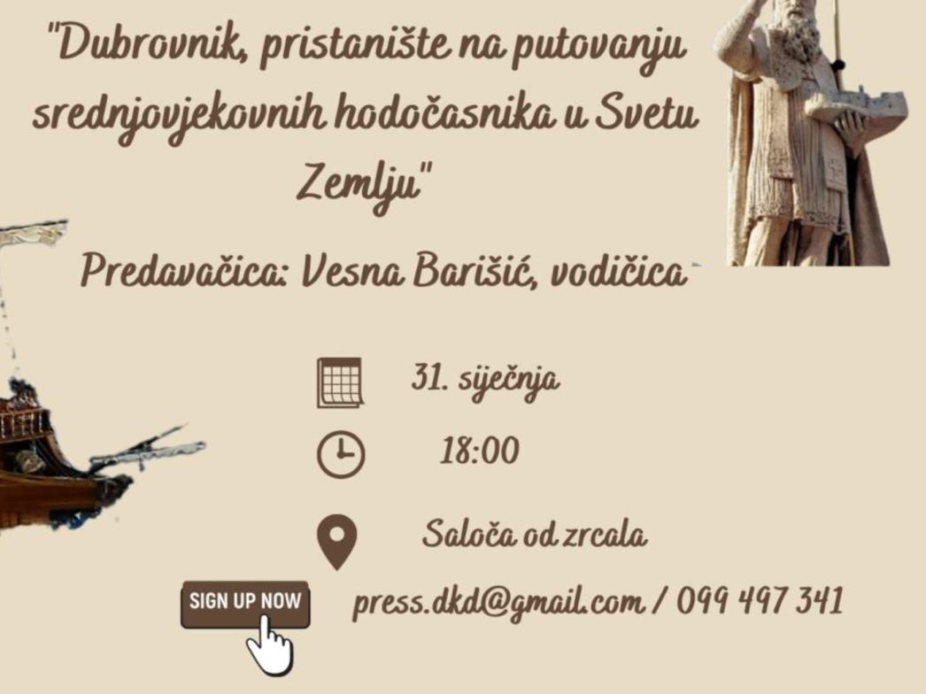 Predavanje Vesne Barišić u sklopu Feste sv. Vlaha