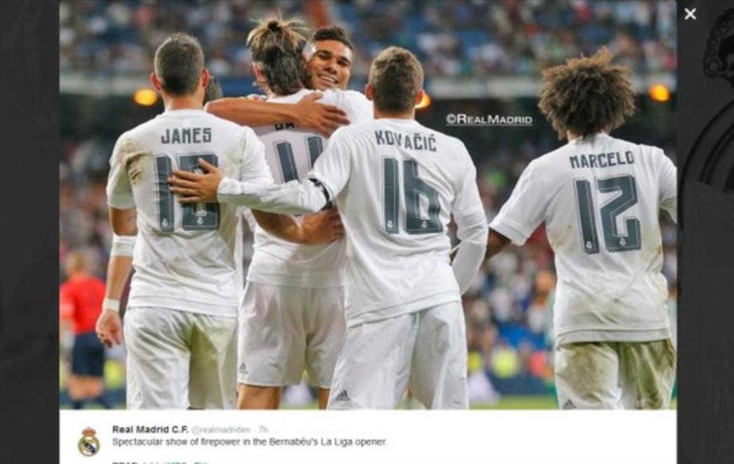 Real uvjerljiv, nastupili Modrić i Kovačić