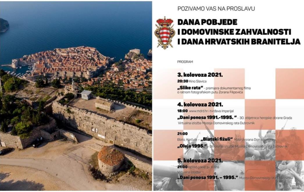 Program uz Dan pobjede i domovinske zahvalnosti i Dan hrvatskih branitelja