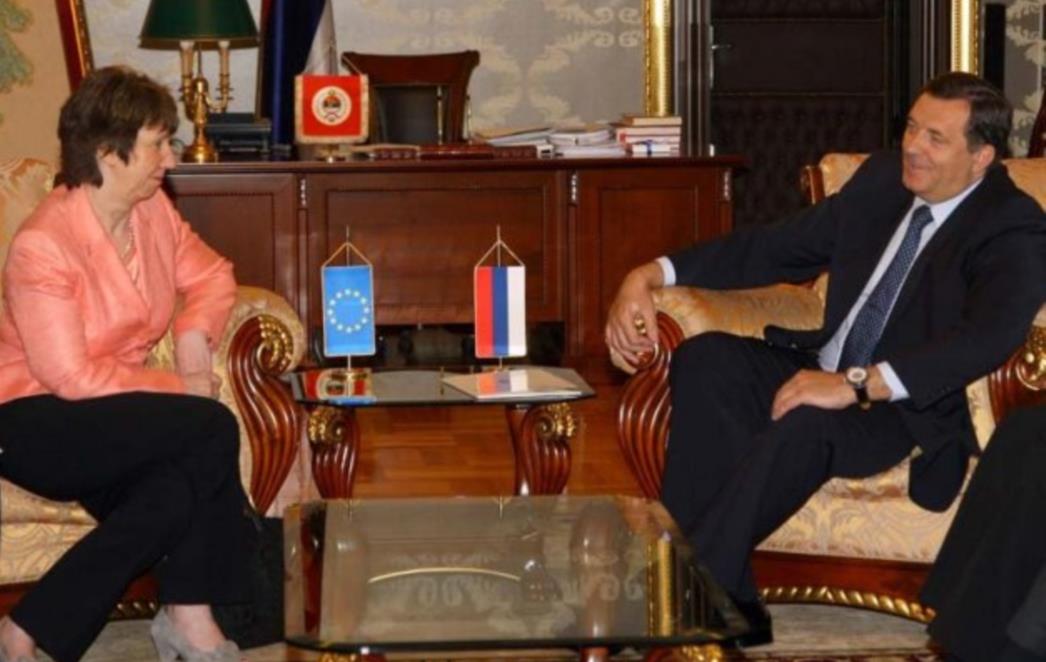 Ashton: EU zabrinuta stanjem u BiH, Dodik trenutno odustao od referenduma