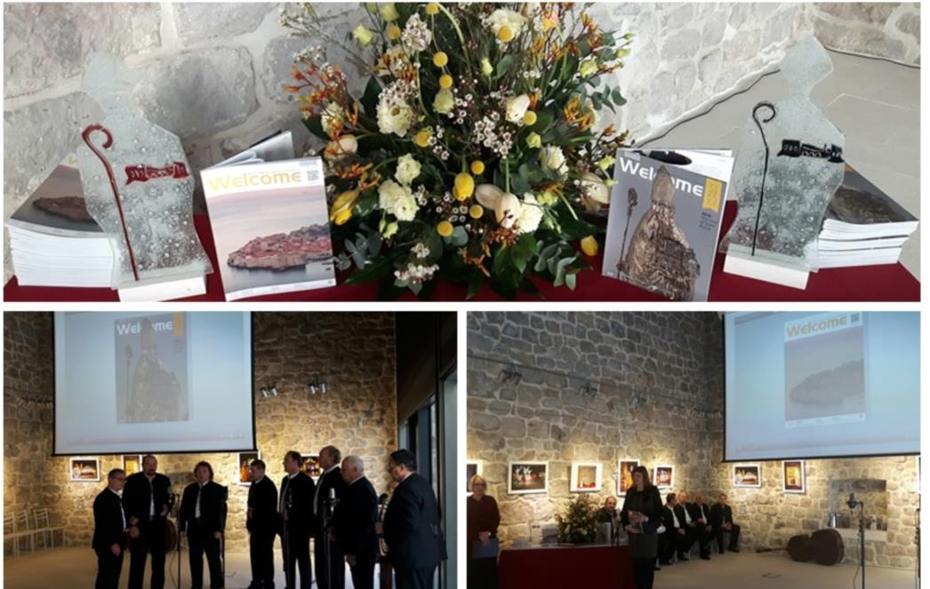 Predstavljeno  godišnje  izdanje maganiza 'Welcome  to  Dubrovnik'  s  nizom zanimljivih priča