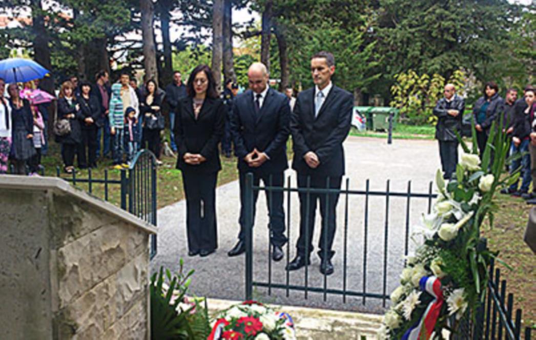 22. OBLJETNICA POGIBIJE ČETVORICE BRANITELJA: Položeni vijenci kod spomen obilježjana na Bosanci 