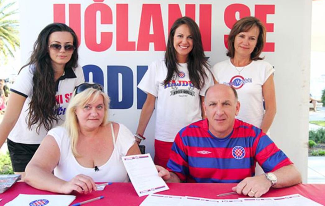  Obitelj Stevena Luštice učlanila se u Naš Hajduk