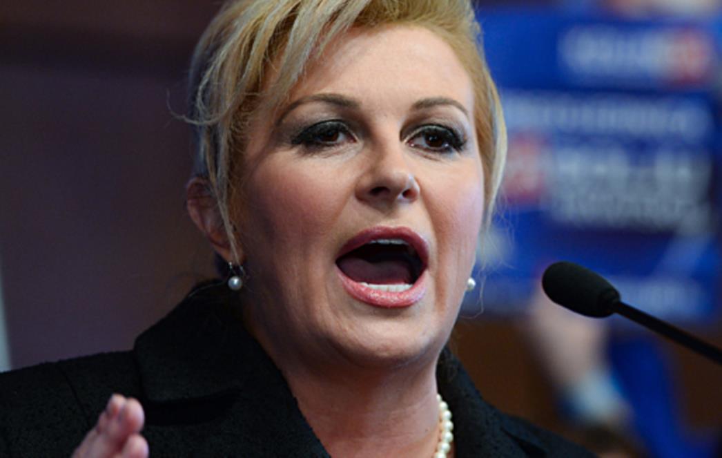 PREDSJEDNICA SA STAVOM Kolinda: Spremna sam se i posvaditi u borbi za Hrvate u BiH