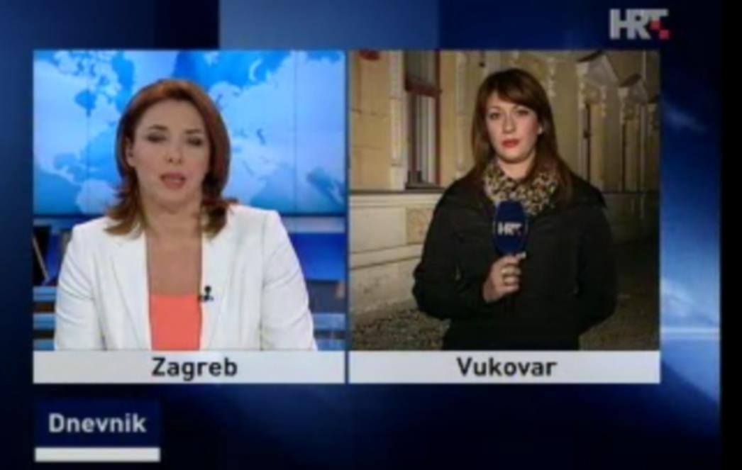 PRISAVSKI YUTEL: Sramotno izvješće u Dnevniku o skidanju dvojezičnih ploča u Vukovaru: Grad 'napalo' 40-ak napadača