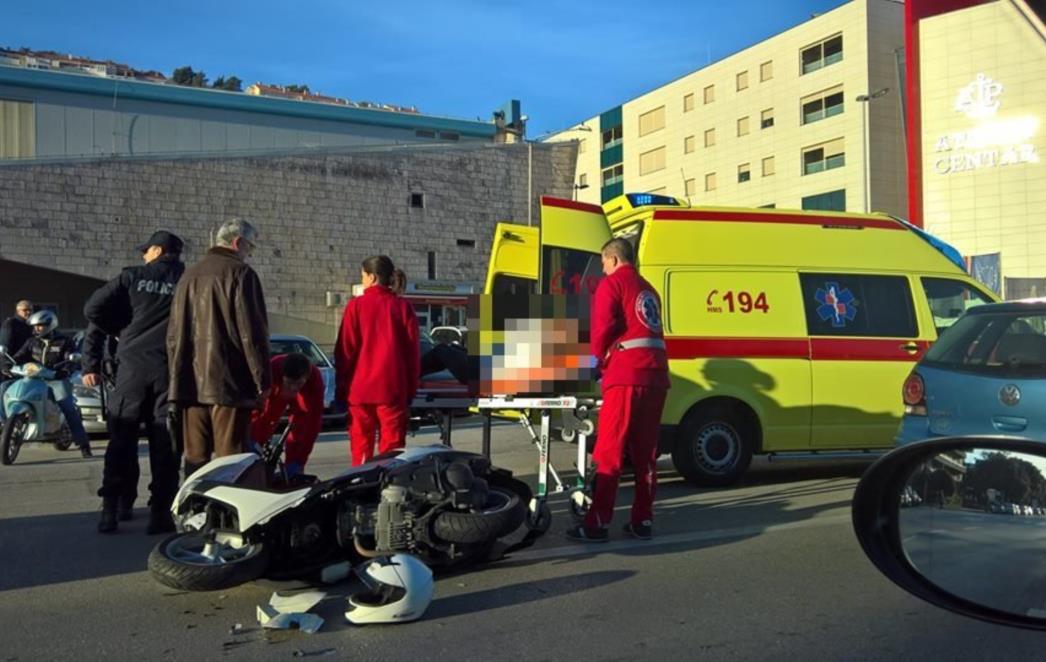 PROMETNA KRAJ GRUŠKOG BAZENA U sudaru jedna osoba je ozlijeđena