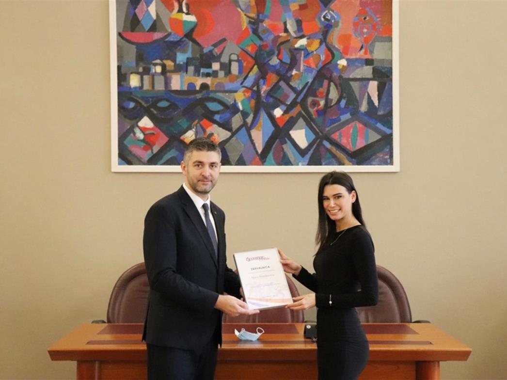Tim Aktivna Hrvatska uručio zahvalnicu gradonačelniku Frankoviću