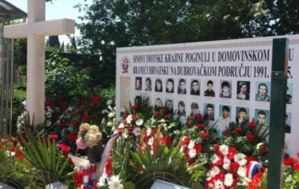 Položeni vijenci u Trstenom u spomen na 36 Imoćana koji su poginuli braneći Dubrovnik