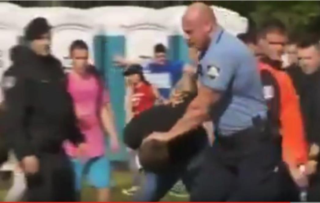 VIDEO: Prisjetimo se  Ostojićevih  hvaljenih  policajaca koji su brutalno hapsili  maturanta na Bundeku