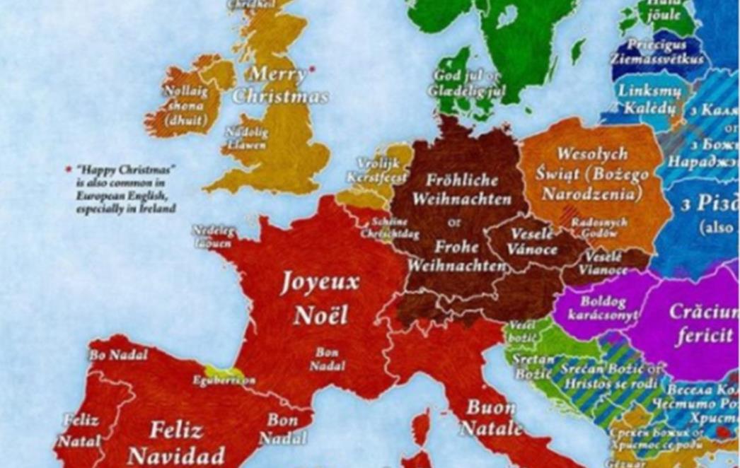 Pogledajte kako se čestita na svim europskim jezicima (FOTO)﻿