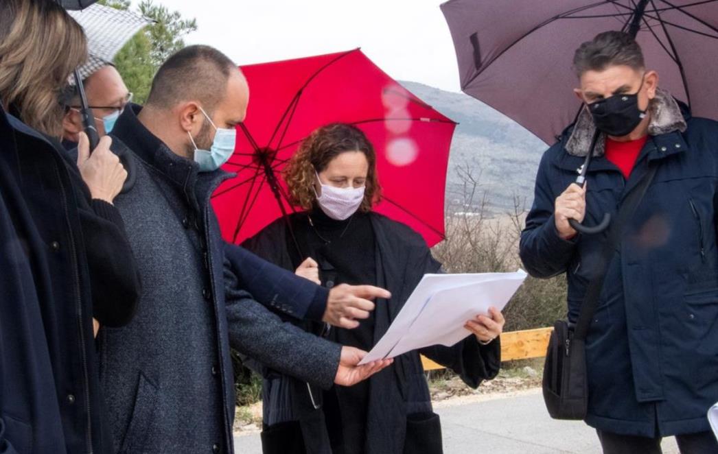 Ministrica Obuljen Koržinek obišla radove na izgradnji Lapidarija Narona