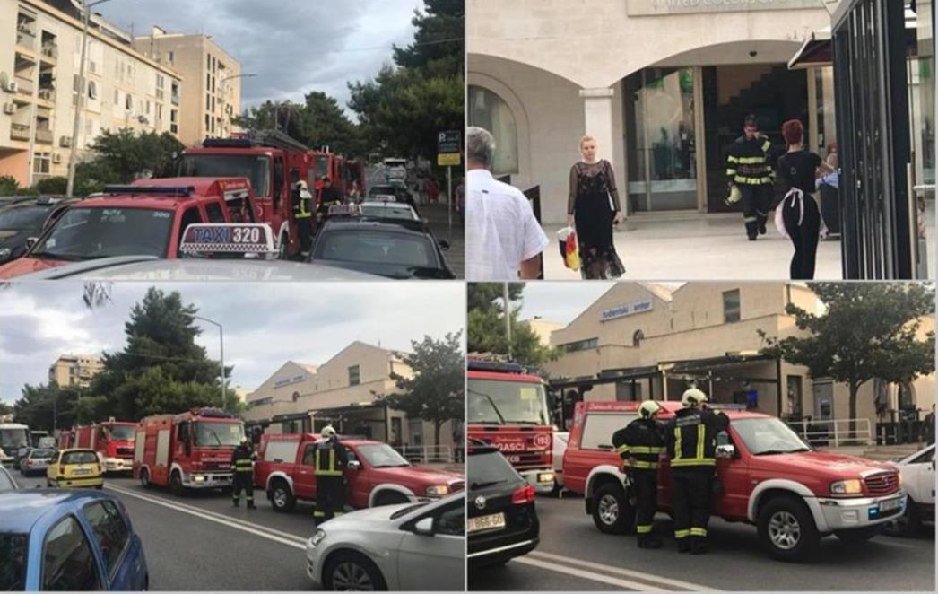 AKCIJA U LAPADU Vatrogasci intervenirali u Benetonu, sumnja se da su se zapalile instalacije (FOTO)