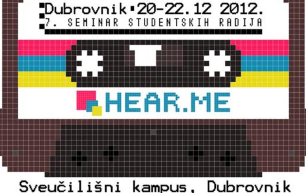 Sedmi seminar studentskih radija - HEAR ME u Dubrovniku