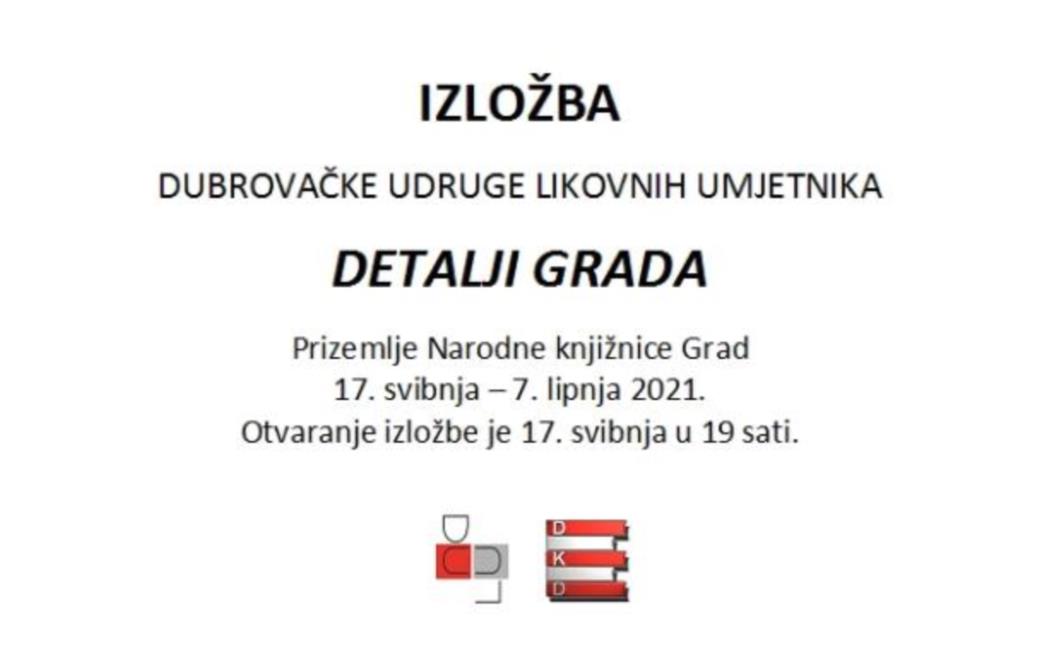 DULU-ovci otvaraju izložbu "Detalji Grada"
