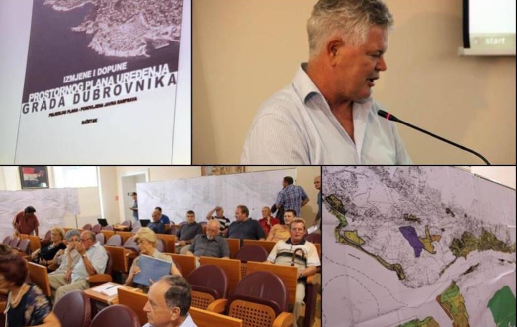 JAVNA RASPRAVA O PPU GRADA DUBROVNIKA Vicko Vodnica iz Zatona: 'Nedopustivo je da pored ljetnikovaca kojih u Zatonu ima devet niču kuće, kafene, roze i inih boja!' 