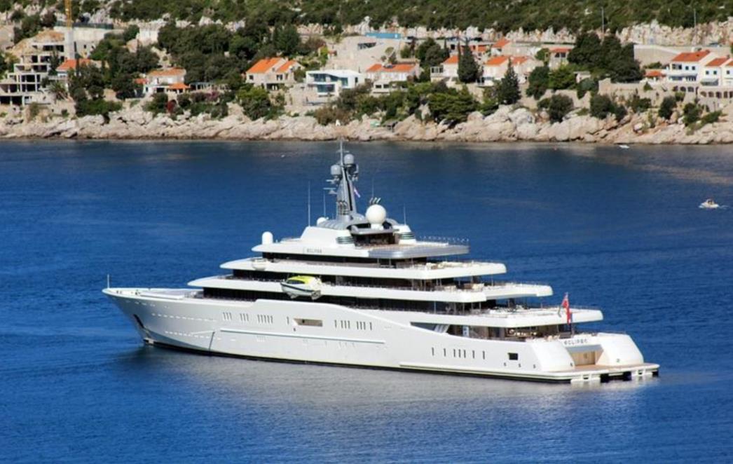 Najluksuznija jahta na svijetu, Abramovičeva 'Eclipse' u Dubrovniku (FOTO)