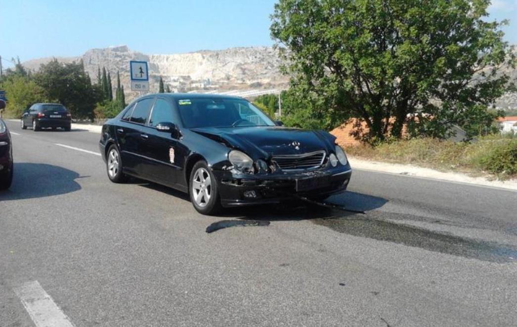 Lančani sudar taksista u Čibači (FOTO)