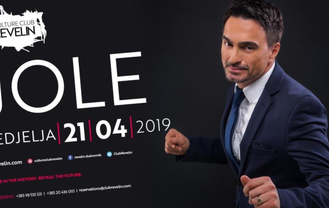 ZNATE GDJE ĆETE! Jole vas poziva na koncert u Revelinu na Uskrs