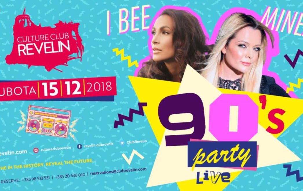 CRO DANCE PARTY Zvijezde 90-ih ovu subotu zagrijat će Revelin koji slavi rođendan